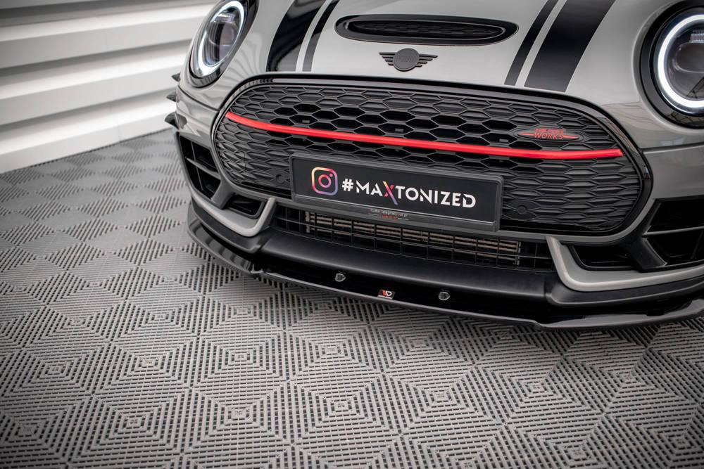 Front Lippe / Front Splitter / Frontansatz V.2 für Mini Clubman JCW F54 von Maxton Design