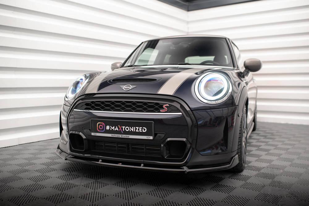 Front Lippe / Front Splitter / Frontansatz V.2 für Mini Cooper S F56 Facelift von Maxton Design