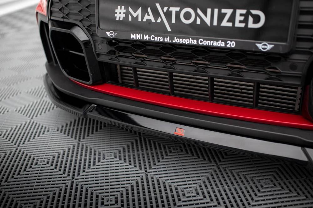 Front Lippe / Front Splitter / Frontansatz V.2 für Mini Cooper S JCW F56 Facelift von Maxton Design