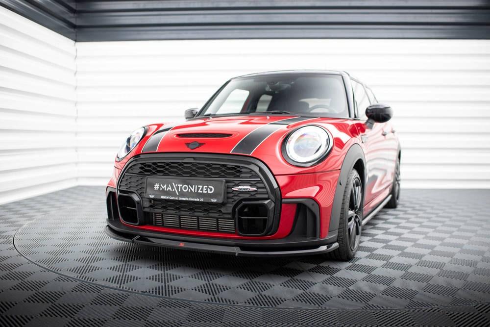 Front Lippe / Front Splitter / Frontansatz V.2 für Mini Cooper S JCW F56 Facelift von Maxton Design