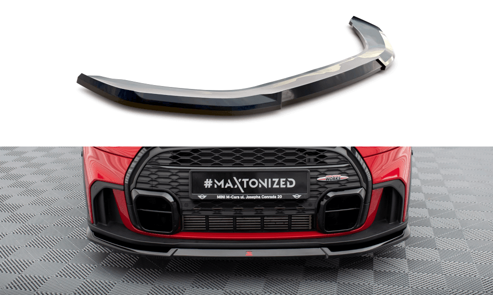 Front Lippe / Front Splitter / Frontansatz V.2 für Mini Cooper S JCW F56 Facelift von Maxton Design