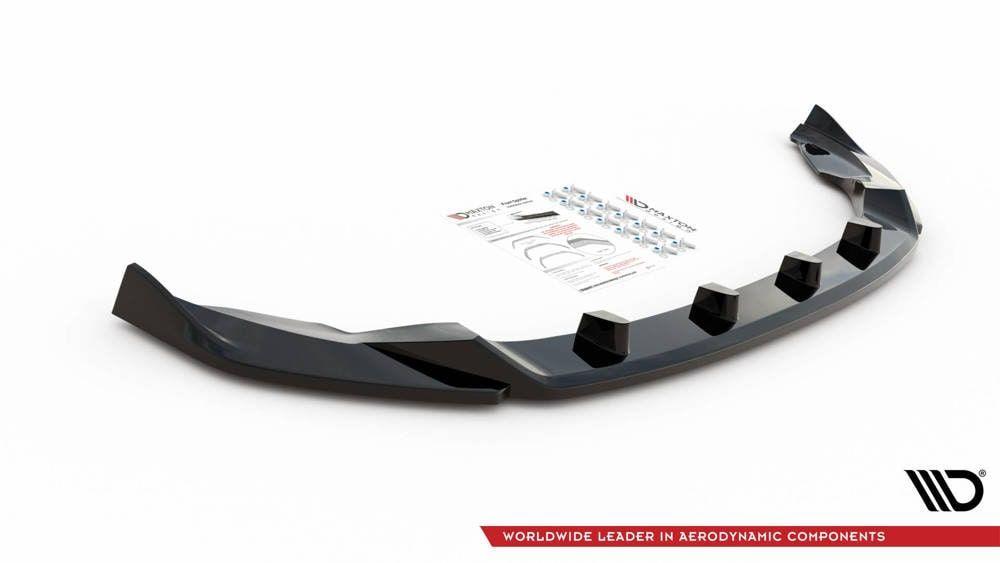 Front Splitter / Cup Schwert / Frontansatz V.2 für Nissan 370Z Facelift von Maxton Design