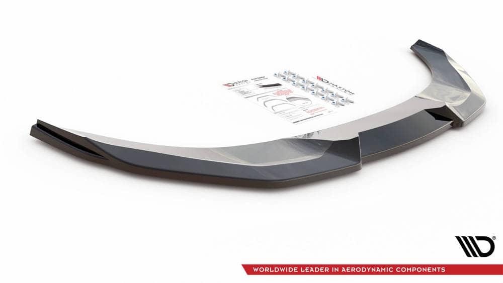 Front Splitter / Cup Schwert / Frontansatz V.2 für Nissan 370Z Nismo Facelift von Maxton Design