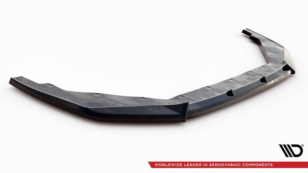 Front Lippe / Front Splitter / Frontansatz V.2 für Nissan GTR R35 2. Facelift von Maxton Design