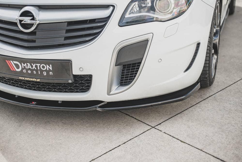 Front Splitter / Cup Schwert / Frontansatz V.2 für Opel Insignia A OPC Facelift von Maxton Design