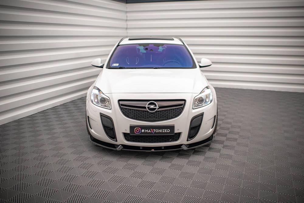 Front Lippe / Front Splitter / Frontansatz V.2 für Opel Insignia A OPC von Maxton Design