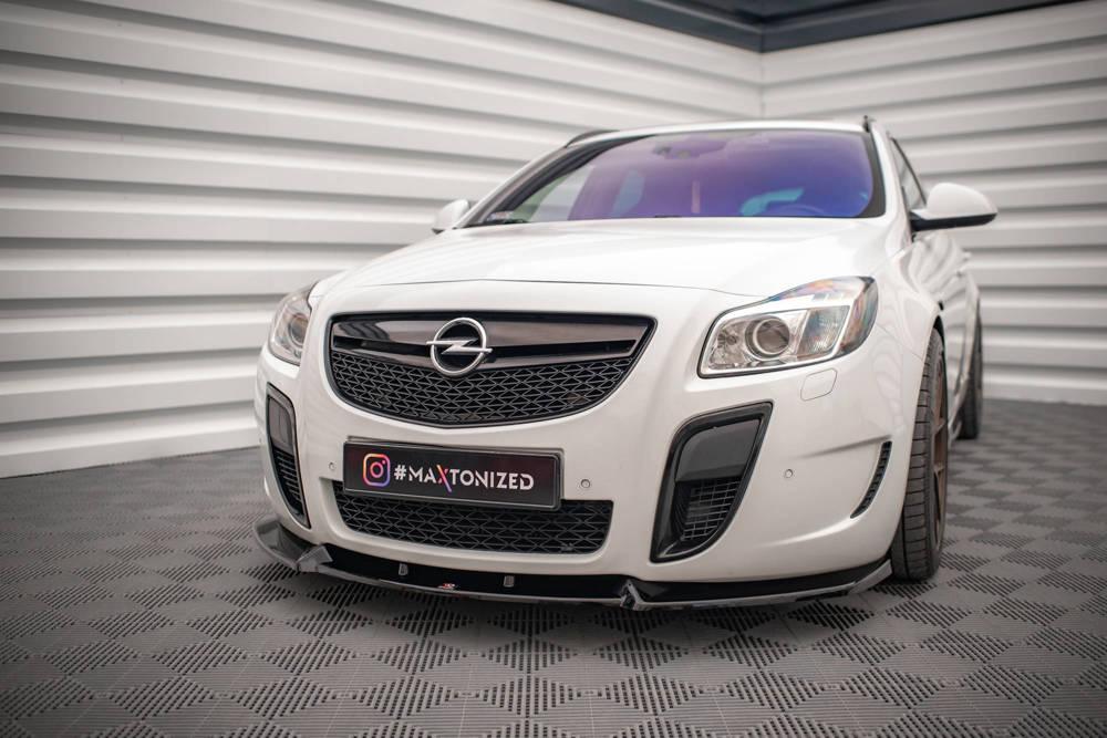 Front Lippe / Front Splitter / Frontansatz V.2 für Opel Insignia A OPC von Maxton Design