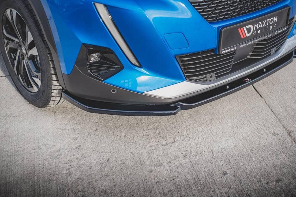 Front Splitter / Cup Schwert / Frontansatz V.2 für Peugeot 2008 MK2 von Maxton Design