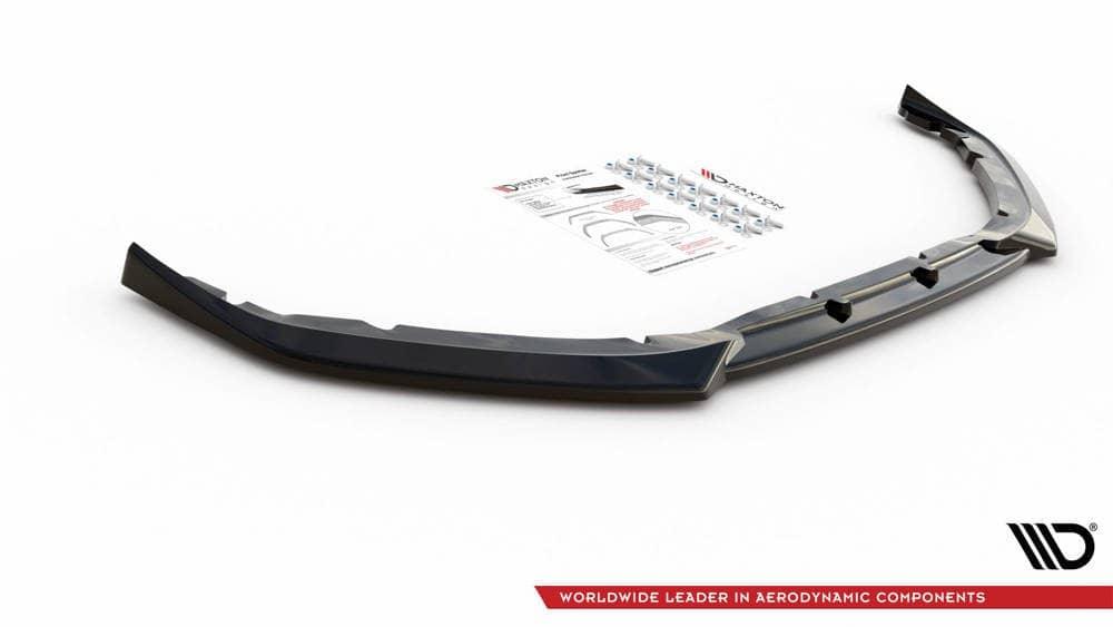 Front Splitter / Cup Schwert / Frontansatz V.2 für Peugeot 208 MK2 von Maxton Design