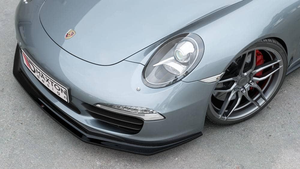 Front Splitter / Cup Schwert / Frontansatz V.2 für Porsche 911 Carrera 991 von Maxton Design