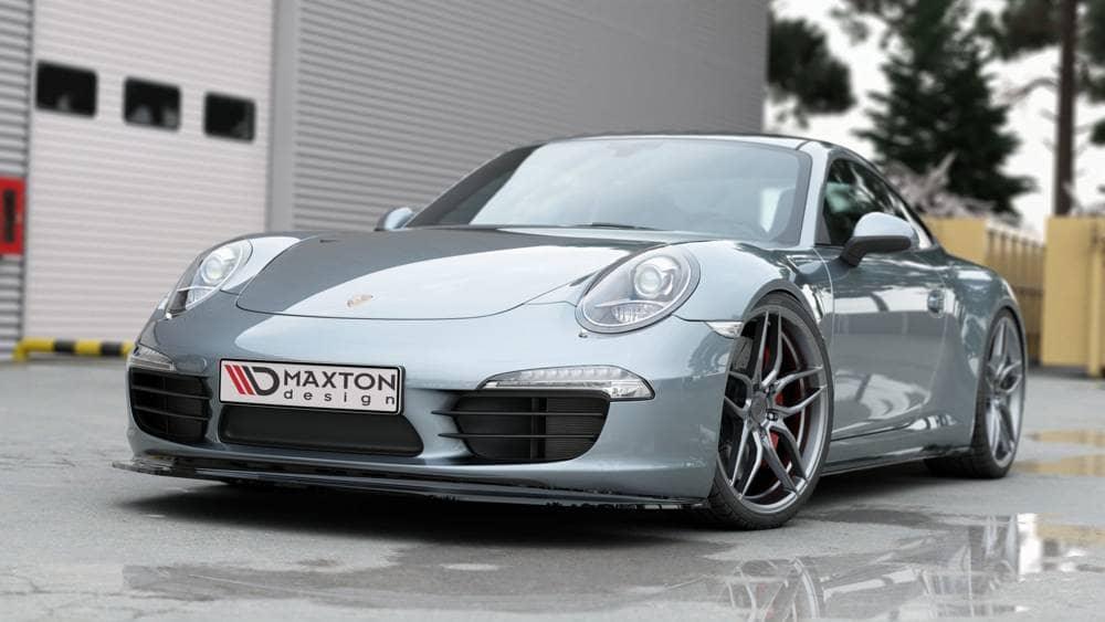 Front Splitter / Cup Schwert / Frontansatz V.2 für Porsche 911 Carrera 991 von Maxton Design