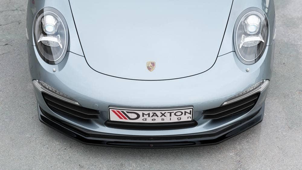 Front Splitter / Cup Schwert / Frontansatz V.2 für Porsche 911 Carrera 991 von Maxton Design