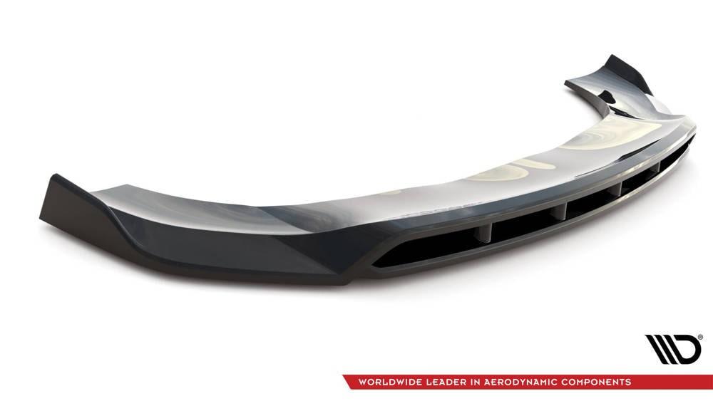 Front Lippe / Front Splitter / Frontansatz V.2 für Porsche Macan 95B Facelift von Maxton Design