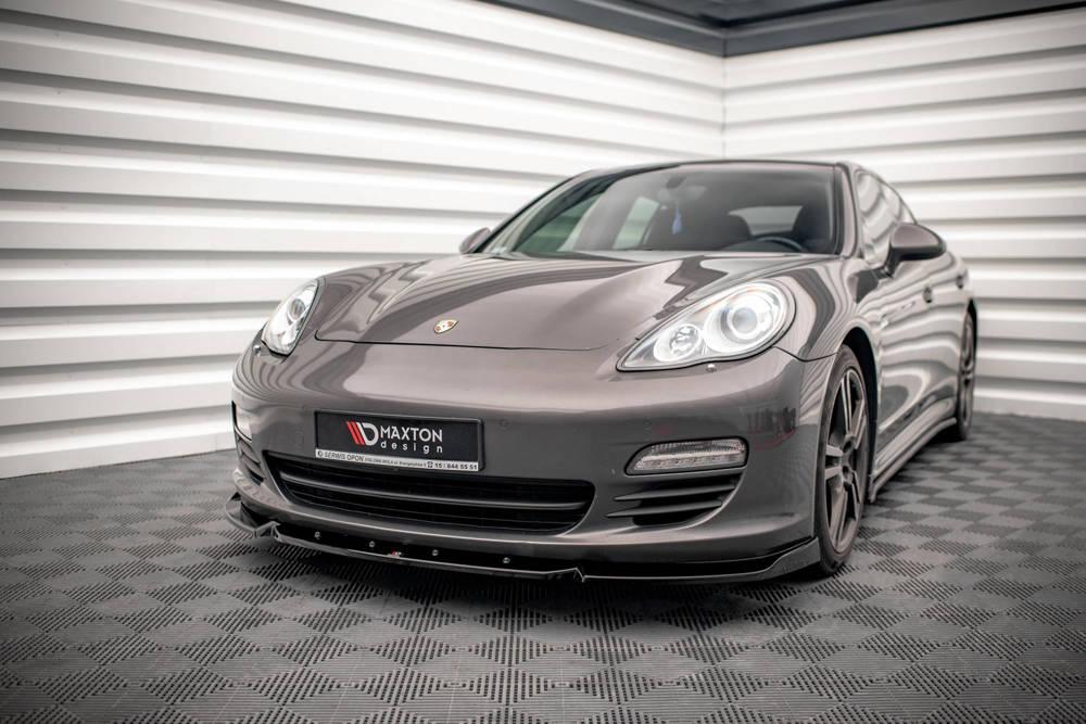 Front Lippe / Front Splitter / Frontansatz V.2 für Porsche Panamera 970 von Maxton Design