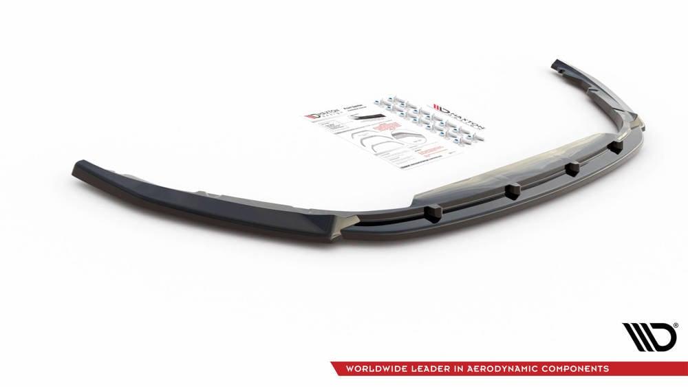 Front Splitter / Cup Schwert / Frontansatz V.2 für Renault Clio MK5 von Maxton Design