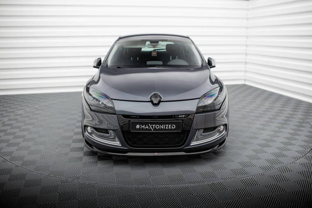 Front Lippe / Front Splitter / Frontansatz V.2 für Renault Megane GT MK3 Facelift von Maxton Design