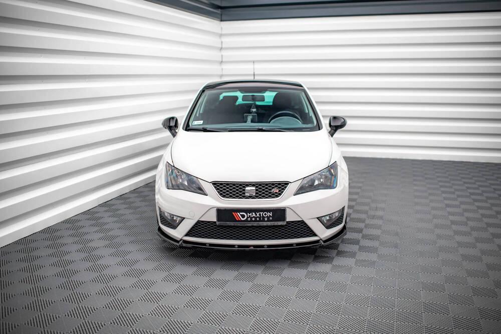 Front Lippe / Front Splitter / Frontansatz V.2 für Seat Ibiza FR SC 6J Facelift von Maxton Design