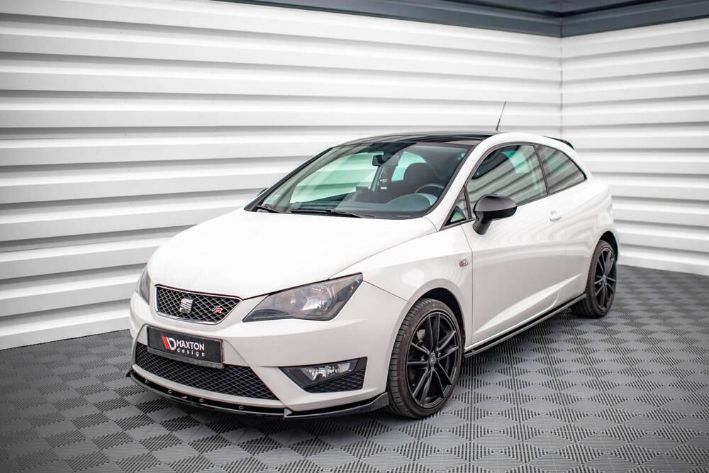 Front Lippe / Front Splitter / Frontansatz V.2 für Seat Ibiza FR SC 6J Facelift von Maxton Design