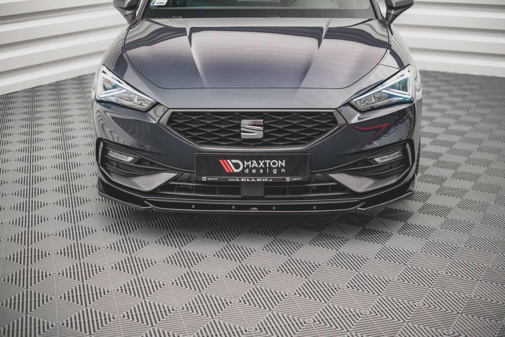 Front Splitter / Cup Schwert / Frontansatz V.2 für Seat Leon FR Mk4 von Maxton Design