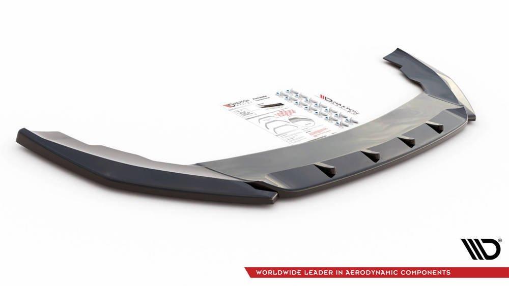 Front Splitter / Cup Schwert / Frontansatz V.2 für Seat Leon FR Mk4 von Maxton Design