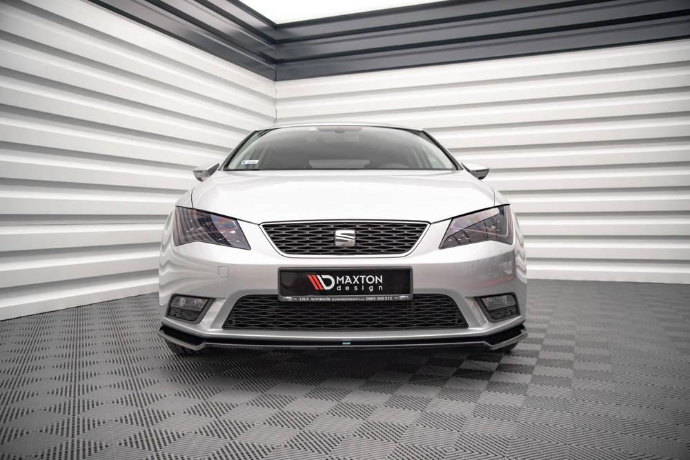 Front Splitter / Cup Schwert / Frontansatz V.2 für Seat Leon Mk3  von Maxton Design