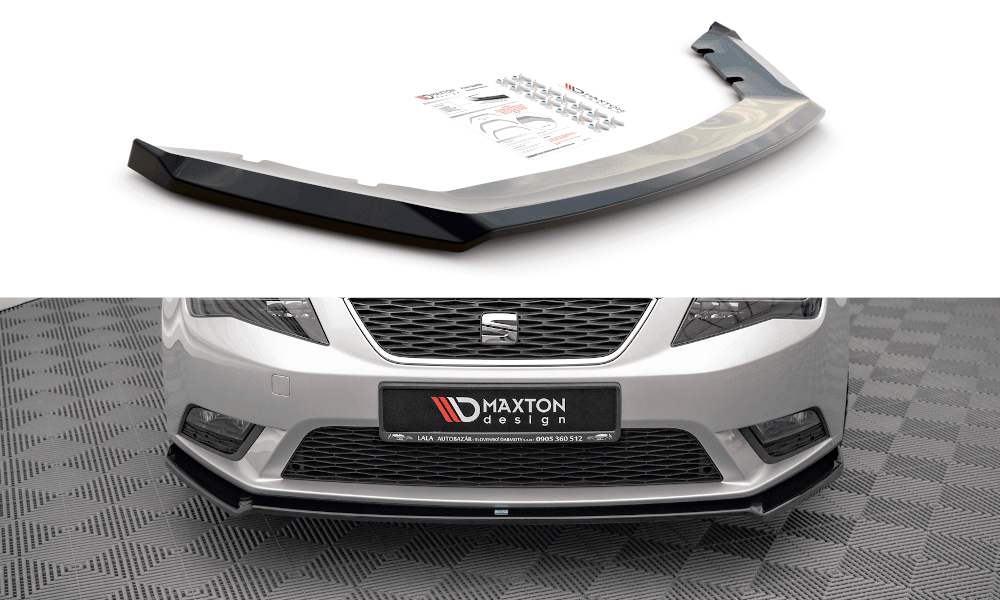 Front Splitter / Cup Schwert / Frontansatz V.2 für Seat Leon Mk3  von Maxton Design