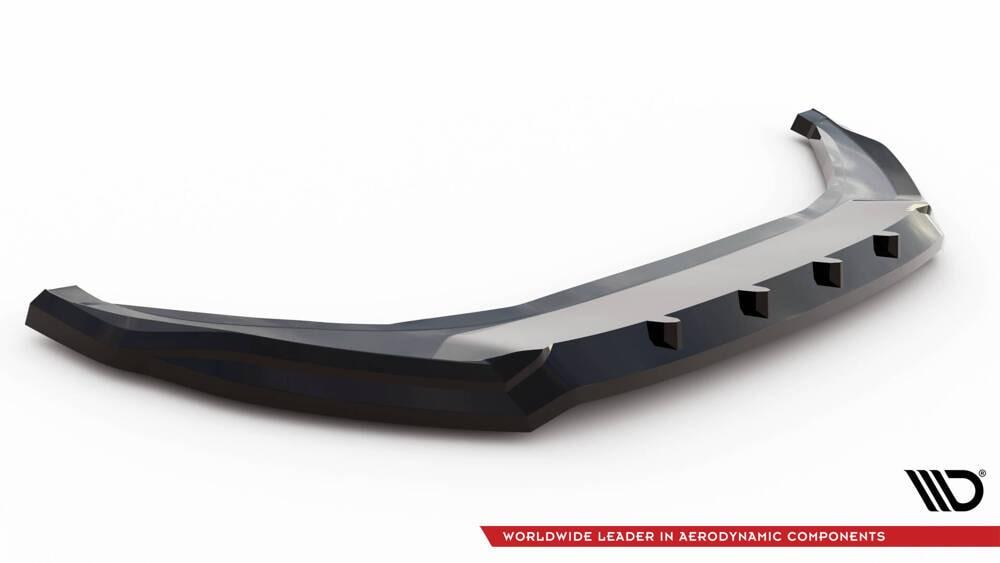 Front Lippe / Front Splitter / Frontansatz V.2 für Seat Tarraco FR KN von Maxton Design