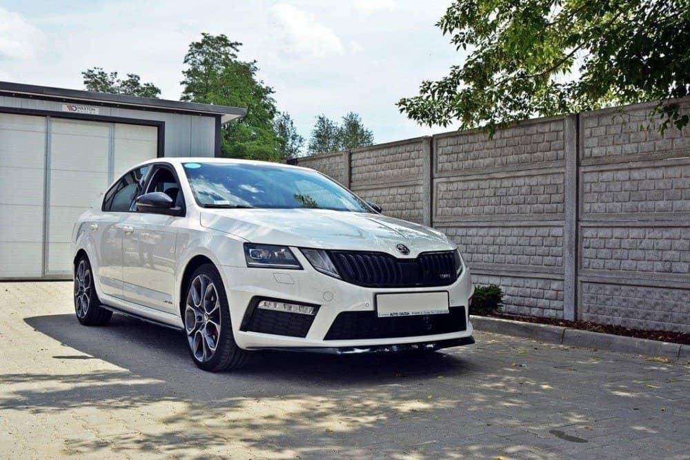 Front Diffusor / Front Splitter / Cup Schwert / Frontansatz V.2 Skoda Octavia RS MK3 von Maxton Design