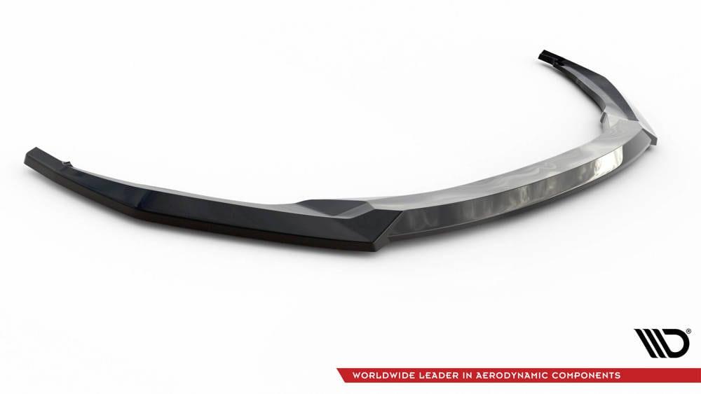 Front Lippe / Front Splitter / Frontansatz V.2 für Skoda Octavia Sportline MK4 von Maxton Design