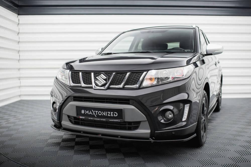 Front Lippe / Front Splitter / Frontansatz V.2 für Suzuki Vitara S MK2 von Maxton Design