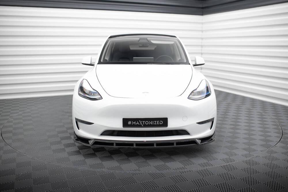 
Front Lippe / Front Splitter / Frontansatz V.2 für Tesla Model Y von Maxton Design