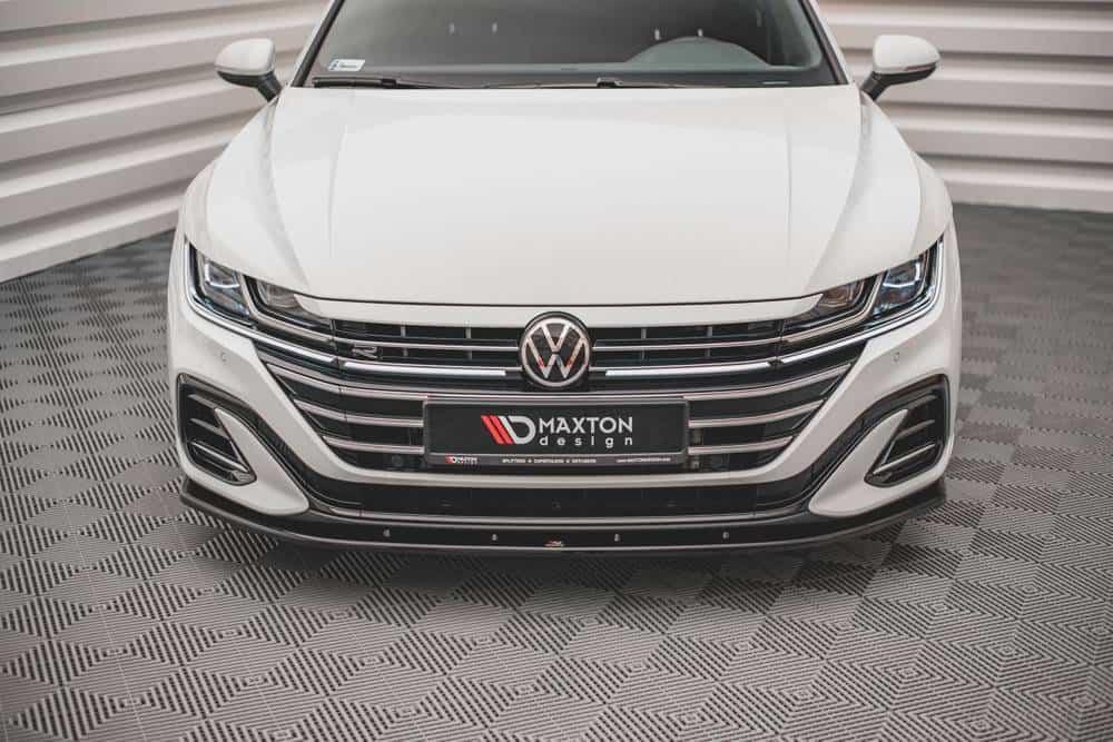 Front Splitter / Cup Schwert / Frontansatz V.2 für VW Arteon R-Line Facelift 3H von Maxton Design