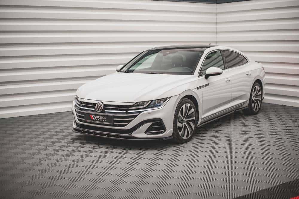 Front Splitter / Cup Schwert / Frontansatz V.2 für VW Arteon R-Line Facelift 3H von Maxton Design