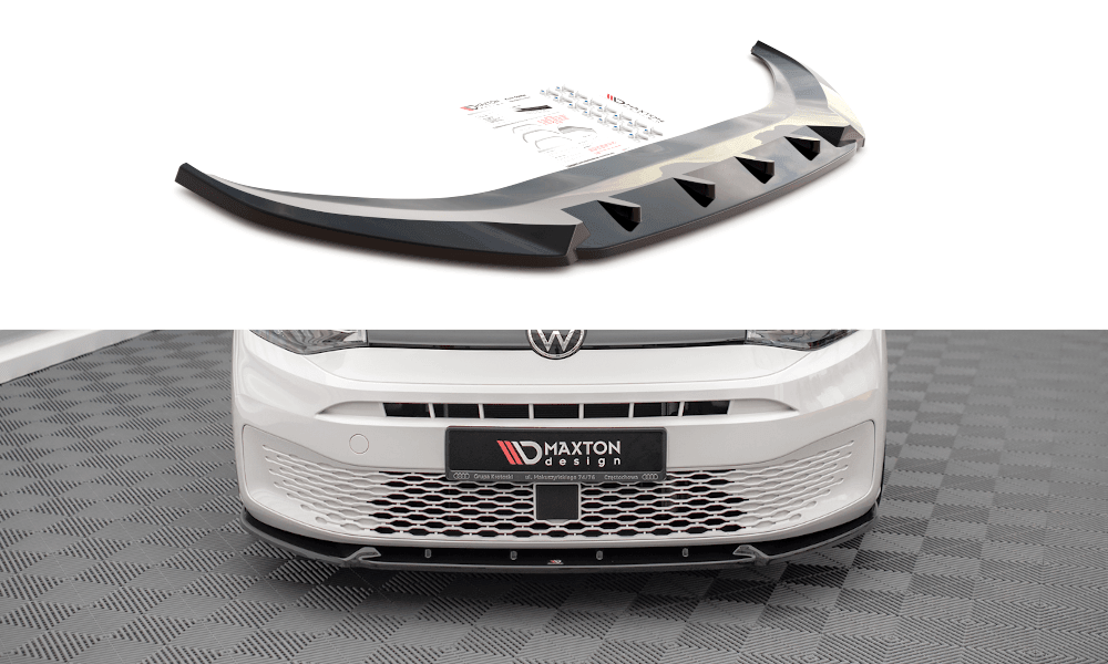 Front Lippe / Front Splitter / Frontansatz V.2 für VW Caddy SB von Maxton Design