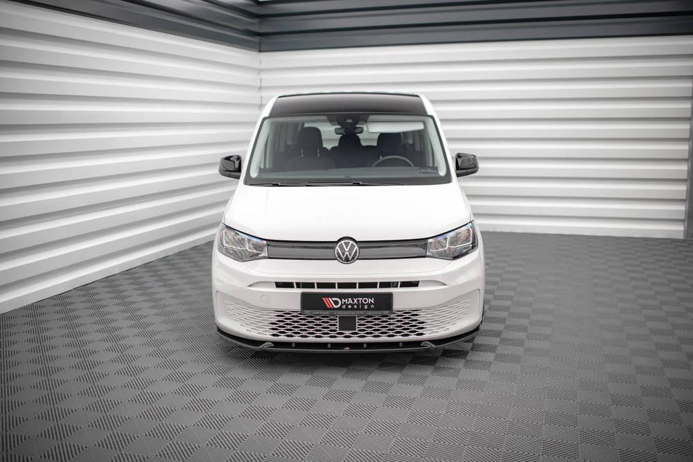 Front Lippe / Front Splitter / Frontansatz V.2 für VW Caddy SB von Maxton Design