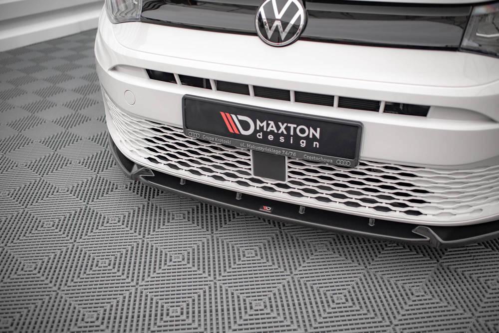 Front Lippe / Front Splitter / Frontansatz V.2 für VW Caddy SB von Maxton Design