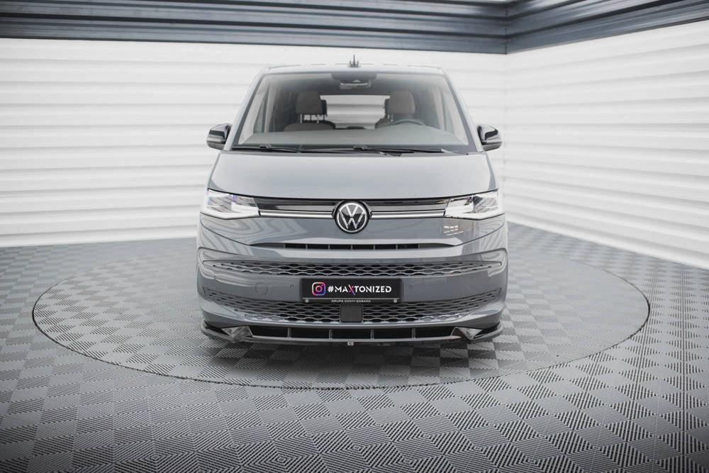 Front Lippe / Front Splitter / Frontansatz V.2 für VW Multivan T7 von Maxton Design