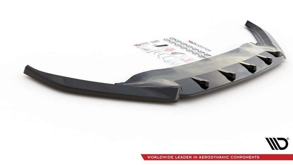 Front Splitter / Cup Schwert / Frontansatz V.2 für VW Passat B8 von Maxton Design