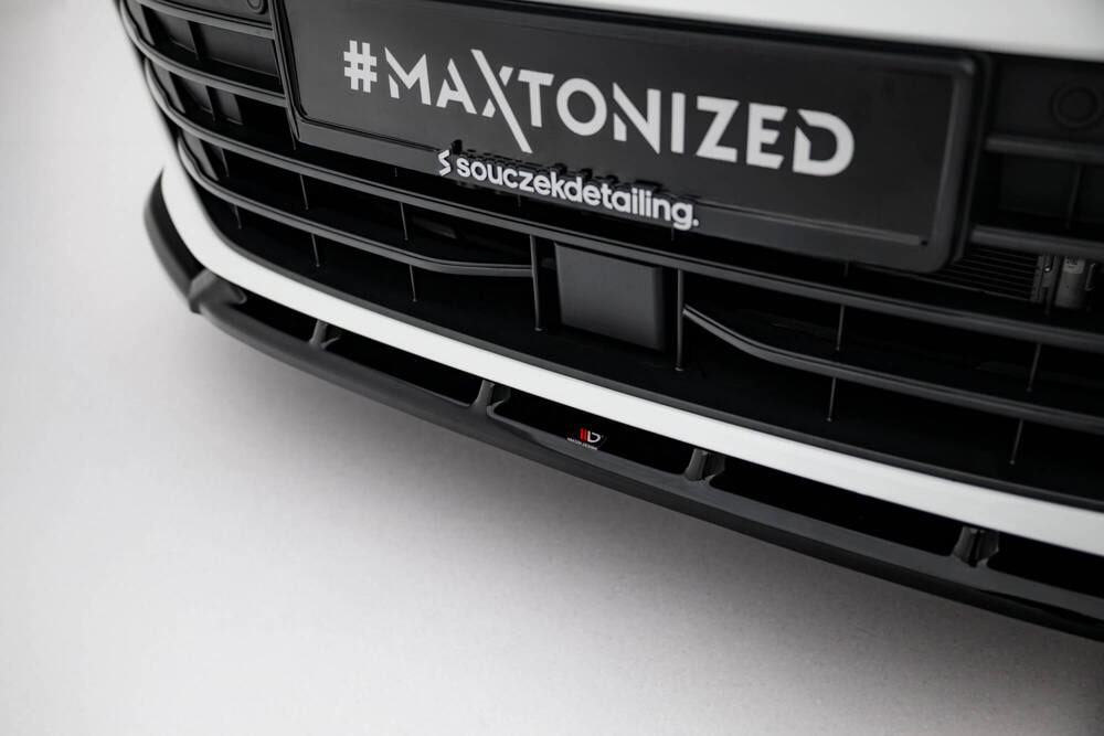 Front Lippe / Front Splitter / Frontansatz V.2 für VW Passat B9 von Maxton Design