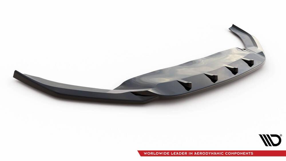 Front Lippe / Front Splitter / Frontansatz V.2 für VW Passat R-Line B8 Facelift von Maxton Design