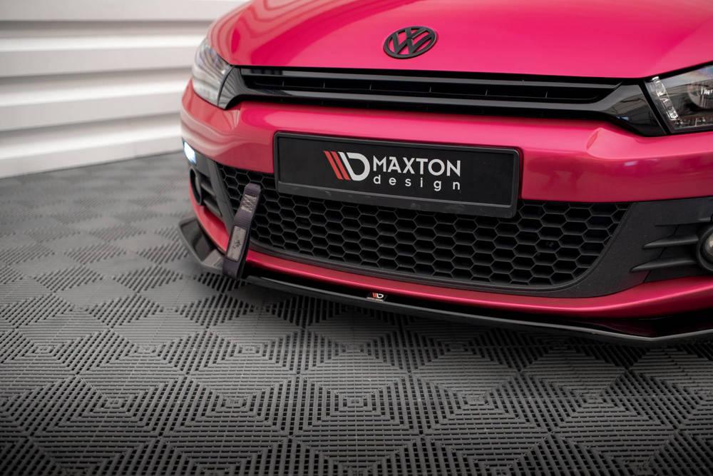 Front Lippe / Front Splitter / Frontansatz V.2 für VW Scirocco von Maxton Design