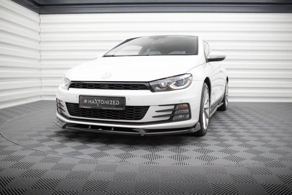 Front Lippe / Front Splitter / Frontansatz V.2 für VW Scirocco Facelift von Maxton Design