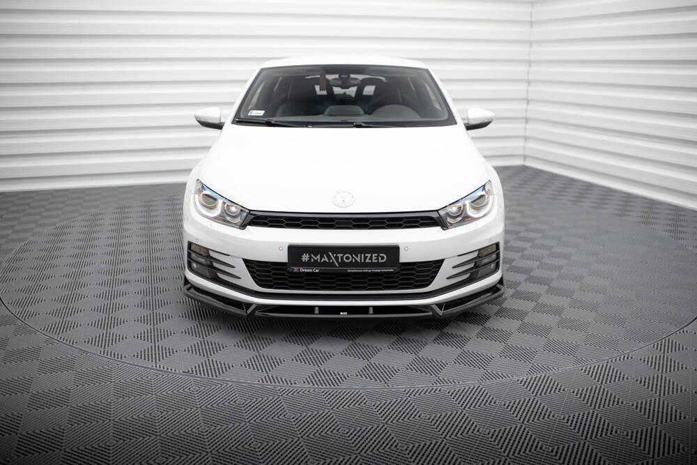 Front Lippe / Front Splitter / Frontansatz V.2 für VW Scirocco Facelift von Maxton Design