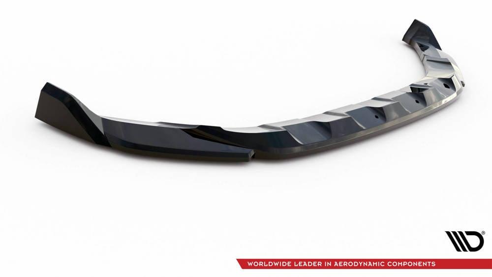 Front Lippe / Front Splitter / Frontansatz V.2 für VW T-Roc R A11 Facelift von Maxton Design