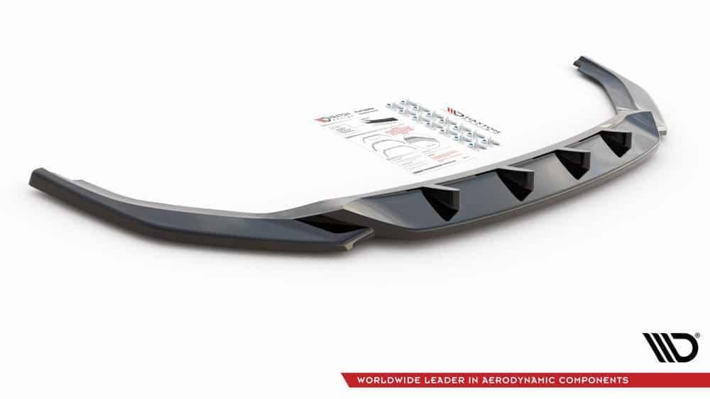 Front Splitter / Cup Schwert / Frontansatz V.2 für VW T6.1 Multivan von Maxton Design