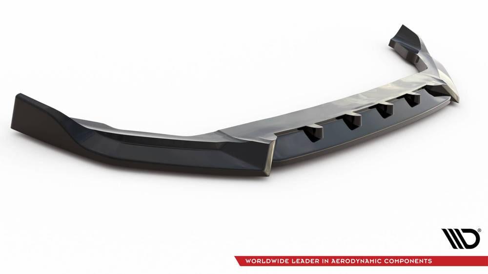 Front Lippe / Front Splitter / Frontansatz V.2 für Volvo XC90 R-Design MK2 Facelift von Maxton Design