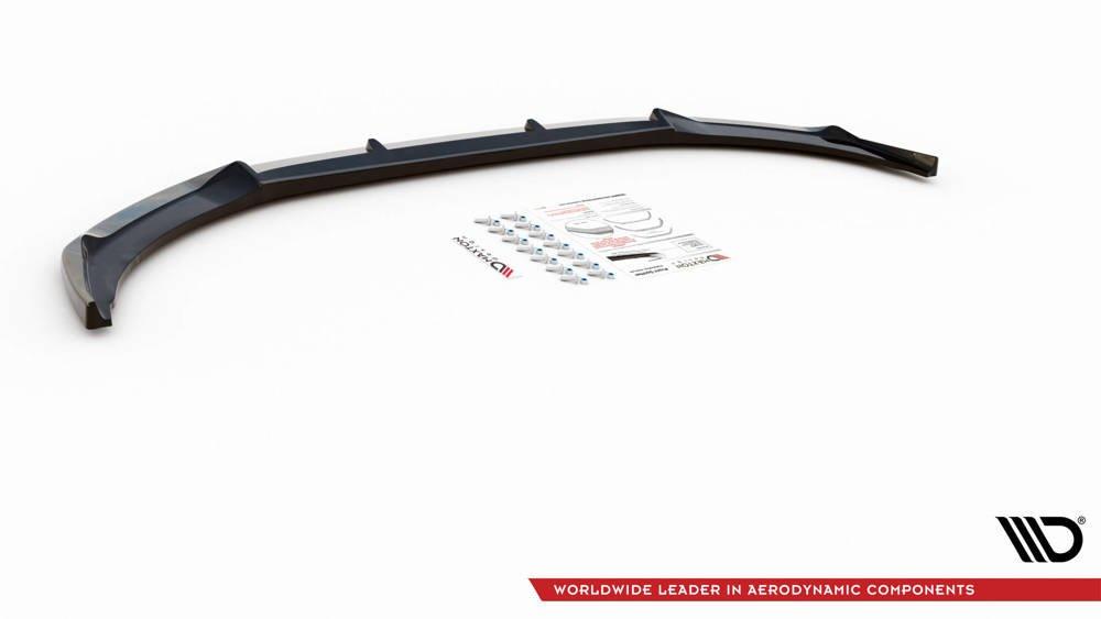 Front Splitter / Cup Schwert / Frontansatz V.3 für Audi A1 S-Line GB von Maxton Design