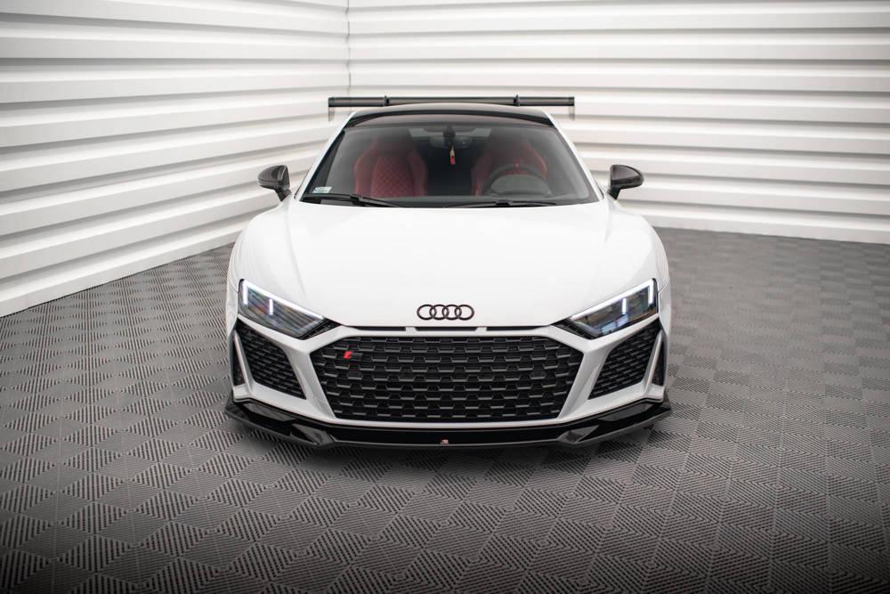 Front Lippe / Front Splitter / Frontansatz V.3 für Audi R8 MK2 Facelift von Maxton Design