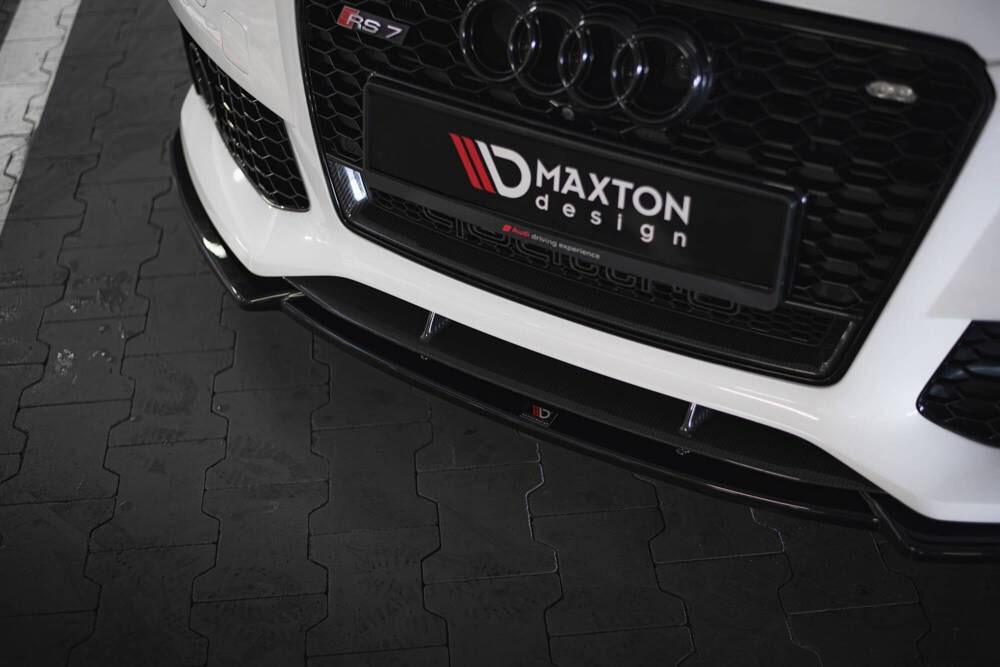 Front Lippe / Front Splitter / Frontansatz V.1 für Mazda 6 MK3 Facelift von Maxton Design