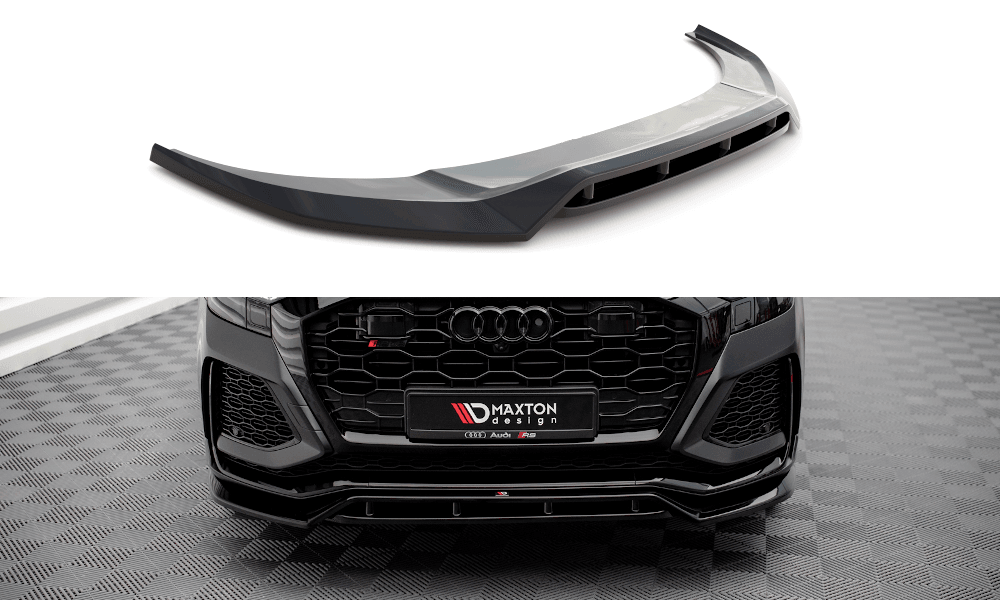 Front Splitter / Cup Schwert / Frontansatz V.3 für Audi RSQ8 4M von Maxton Design